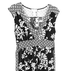 Pretty B/W Candies sundress